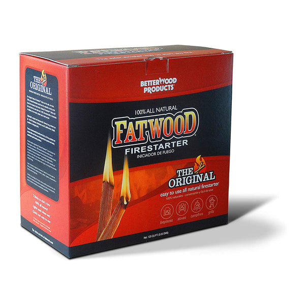 Better Wood Products 9987 Fatwood All Natural Pine Wood Firestarter, 5 lb