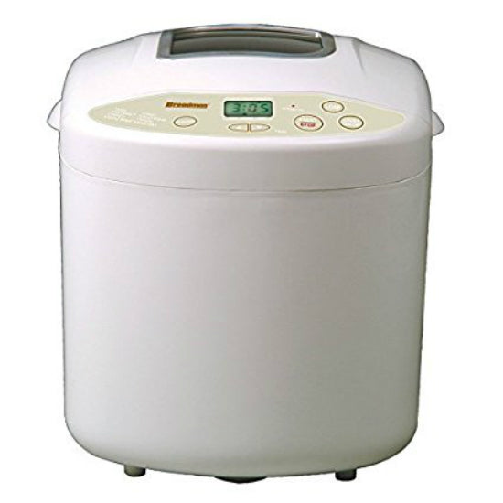 Breadman TR520 Horizontal Loaf Breadmaker, Makes 2 lbs Loaf