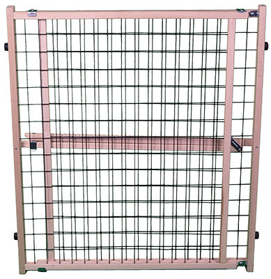 North States 4614A Extra Wide Expandable Wire Mesh Pet Gate, 32" x 29.5"-50"