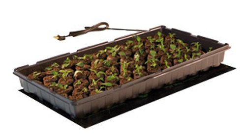 Hydrofarm® MT10006 Seedling Heat Mat, 9" x 19.5", 17W, 120V