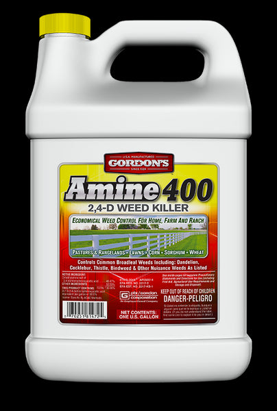 Gordon's® 8141072 Amine-400 Concentrate 2,4-D Weed Killer, 1-Gallon