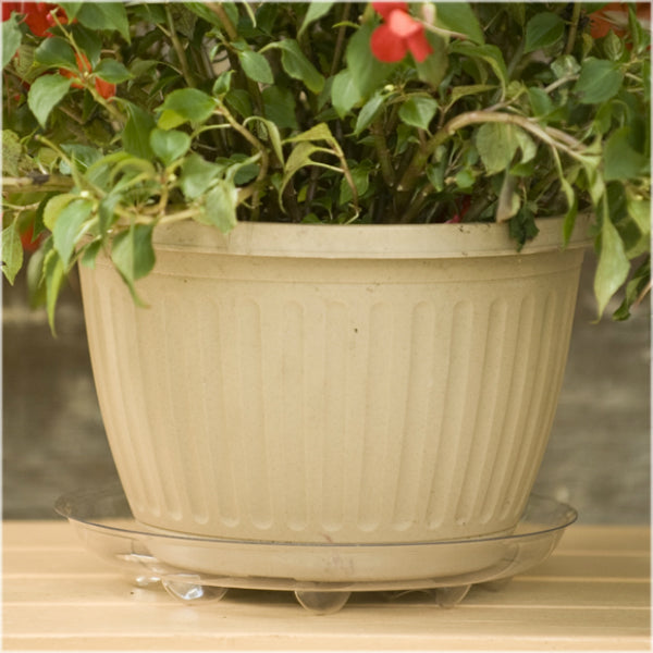 12 in plant saucer Gardener's Blue Ribbon SP12 Saucer Plus™ Clear Vinyl Plant Saucer, 12" – Toolbox Supply