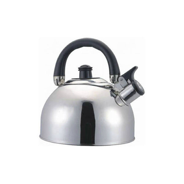 Medelco 12-Cup Glass Stovetop Whistling Kettle