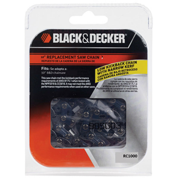 Black & Decker® RC1000 Cordless Saw Replacement Chain 10" for #LCS1020