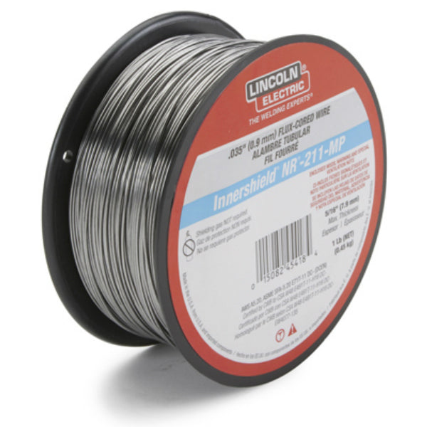 Lincoln® ED030584 Innershield® NR®-211-MP Flux-Cored Welding Wire, 0.035", 1 Lb