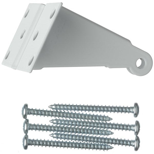 Wright Products V1020RJBWH Replacement Repair Jamb Bracket, White