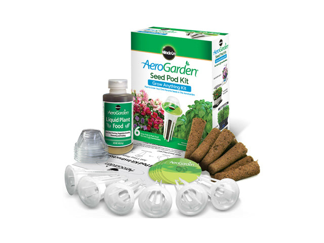 Miracle-Gro 806528-0208 AeroGarden Grow Anything Seed Pod Kit, 6-Pods