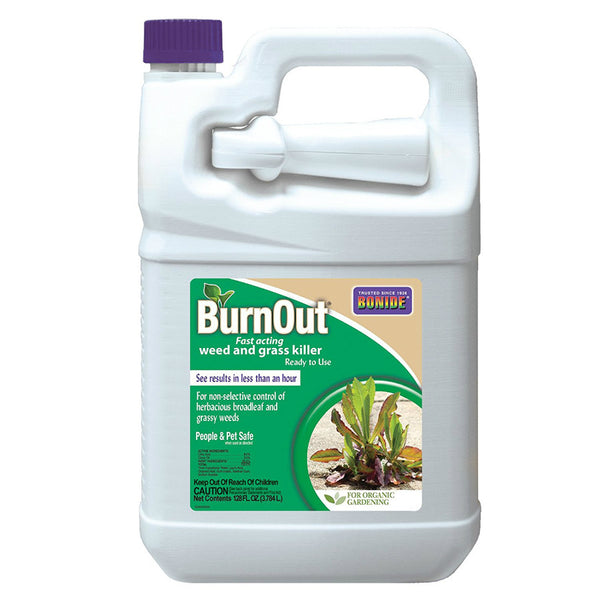 Bonide® 7492 BurnOut® All Natural Weed & Grass Killer, Ready-To-Use, 1 Gallon