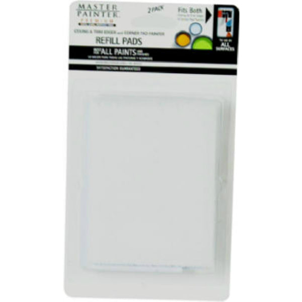 Master Painter® 70111TV Premium Paint Edger & Corner Painter Refill Pads, 2 Pack