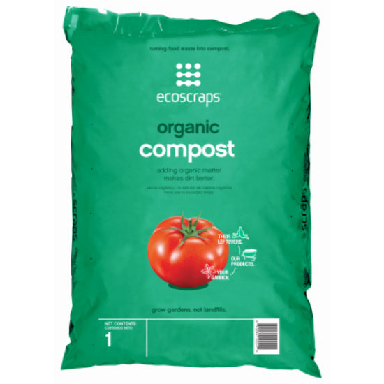 ecoscraps natural and organic potting mix EcoScraps® SLCM171001 Premium Planting Compost Mix, 1 Cuft – Toolbox Supply