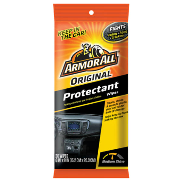 Armor All® 18241 Original Protectant Wipes, 24 Count