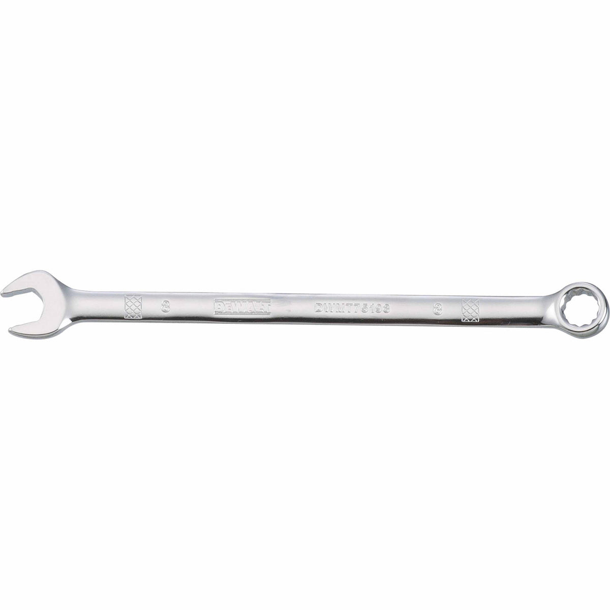 DeWalt® DWMT75198OSP Metric Combination Wrench, Polished Chrome, 8 mm