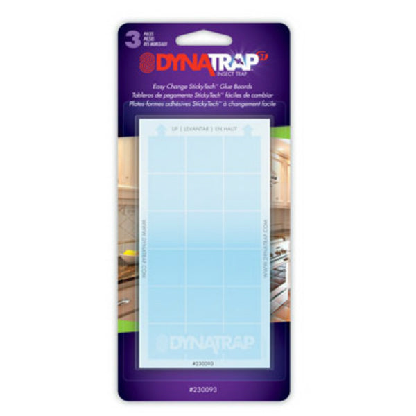 DynaTrap 230093 StickyTech™ Fly Trap Glue Board Refill Pack, 6-Pack