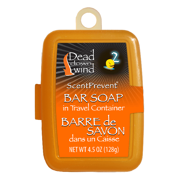 Dead Down Wind 12002 Scent Prevent Bar Soap with Travel Container, 4.5 Oz