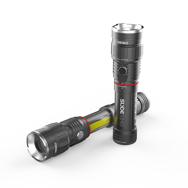 nebo 300 lumen flashlight Nebo 6564 Slyde Plus Aluminum Flashlight & COB LED Work Light, 300 Lum – Toolbox Supply