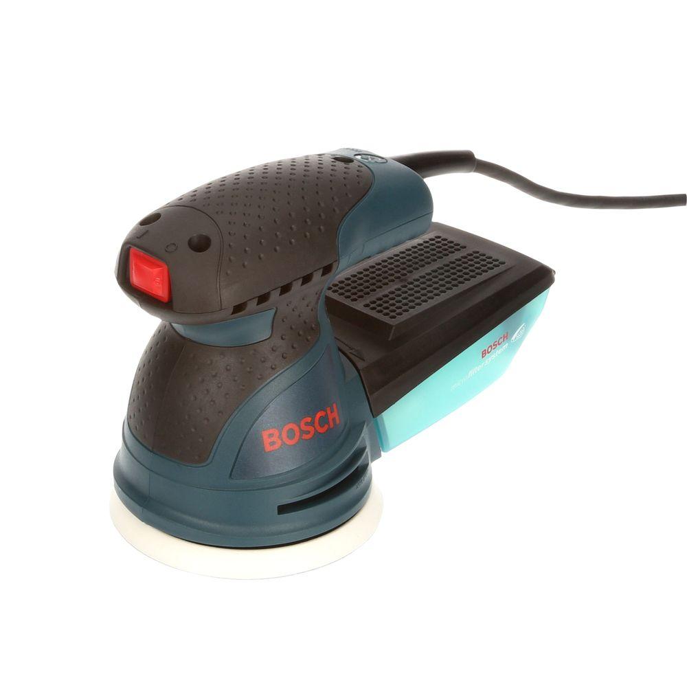 Bosch ROS20VSC Random Orbit Sander/Polisher with Carrying Bag, 5", 2.5 Amp