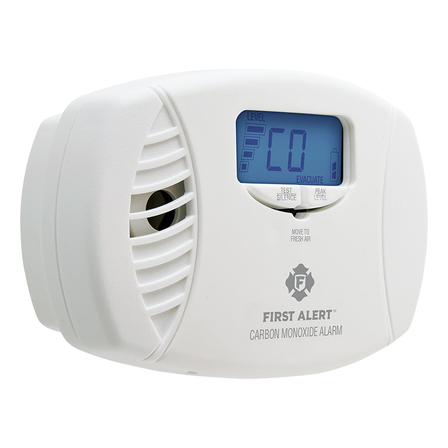 First Alert CO615 Carbon Monoxide Plug-In Alarm With Battery Backup & Digital Display