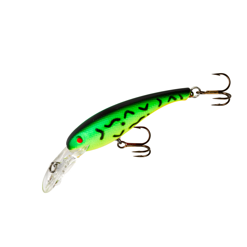 Cotton Cordell 0141-3565 Floating Wally Diver Crankbait Lure, Firetiger, 2-1/2"