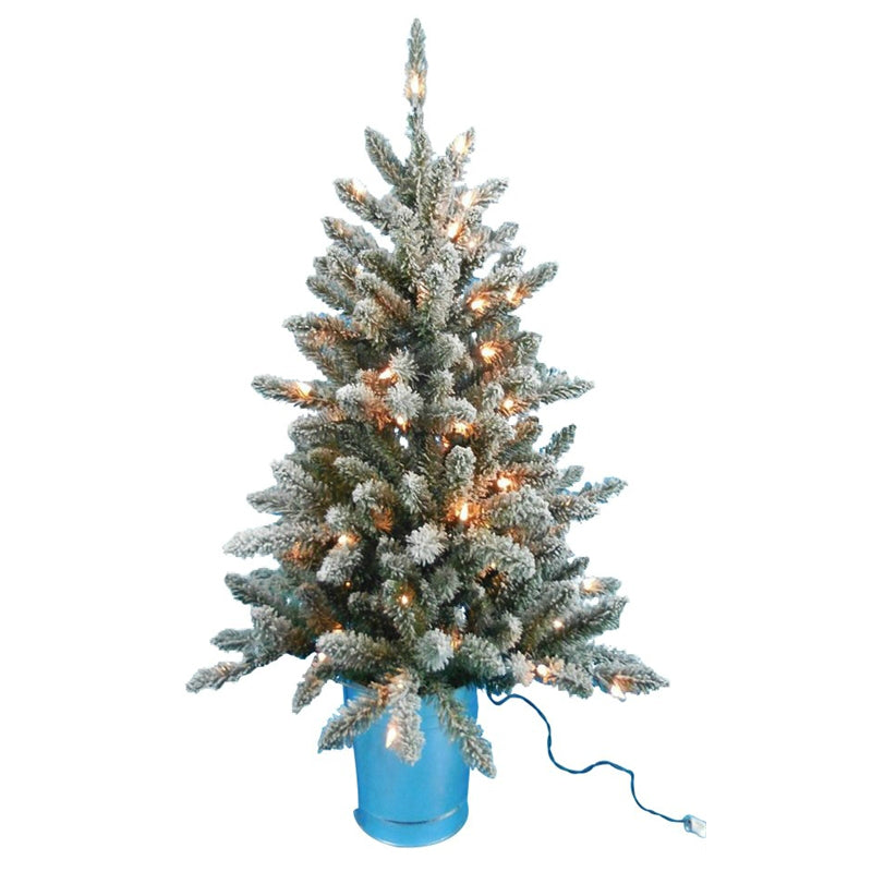 Santas Forest 27336 Pre-Lit Christmas Tree, 36"