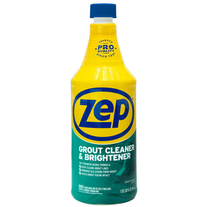 Zep Commercial ZU104632 Grout Cleaner & Whitener, 32 Oz