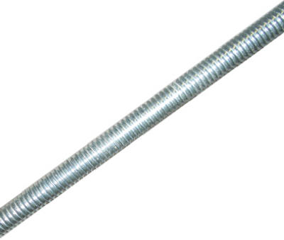 Steelworks 11004 Coarse Threaded Rod 10-24 x 12", Zinc Plated