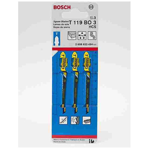 Bosch T118B3 T-Shank Jig Saw Blade