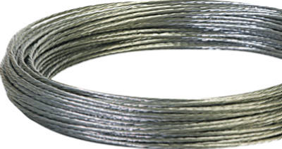 Hillman Galvanized Multi-Purpose Wire, 12 Gauge, 100', Galvanized Steel