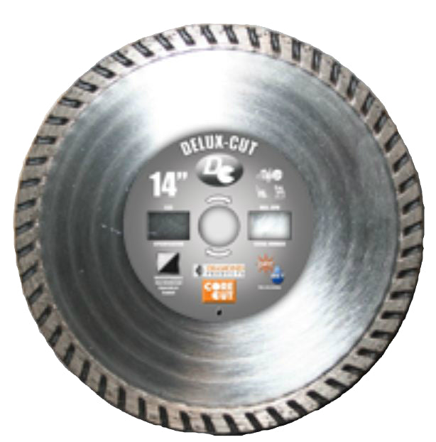 Diamond Products 21212 Diamond Saw Blade, 14" x .125" x 1"