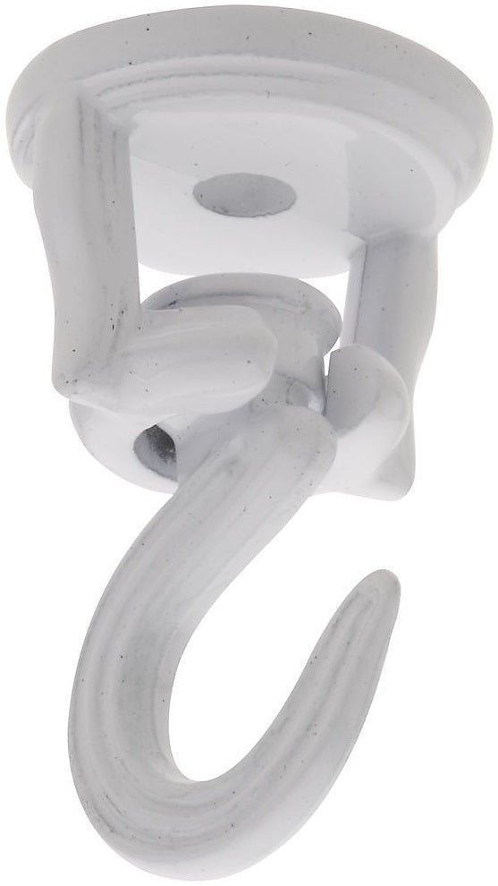 National Hardware N249-607 V155 Swivel Swag Hook, 2", White