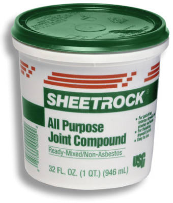 Sheetrock 380270 All-Purpose Joint Compound 1 Qt, Ready To Use