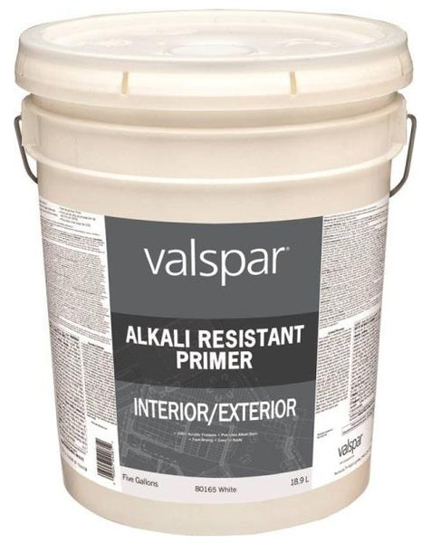 Valspar 80165 Alkali Resistant Primer, Slight, 1 Pail