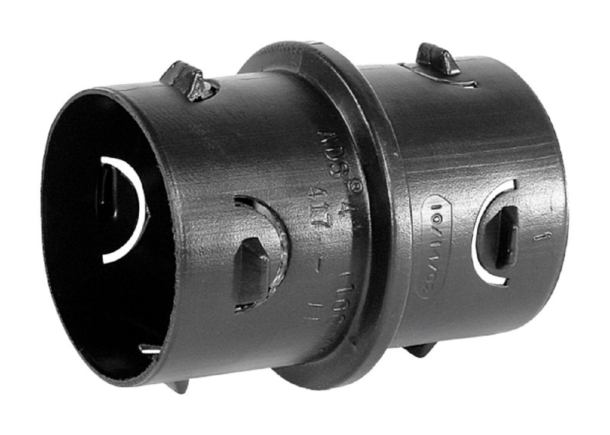 ADS 0315AA Internal Drain Coupling, Black, 3 inch