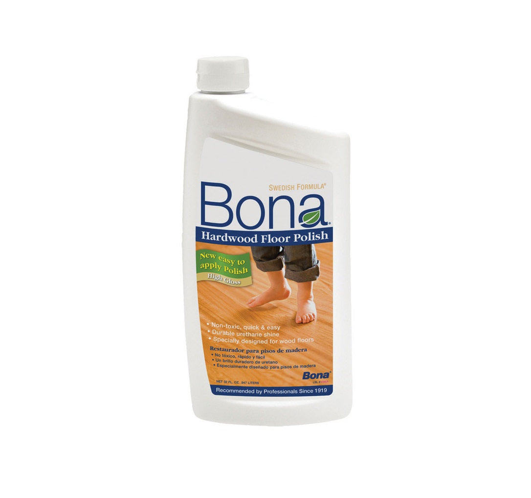 Bona WP510051002 Hardwood Floor Polish, High Gloss, 32 Oz