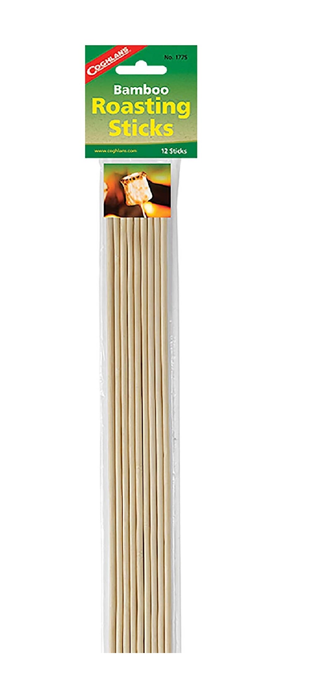 Coghlans 1775 Roasting Sticks, Bamboo, Tan