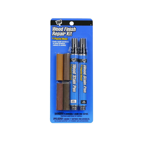 Dap 7079804100 Wood Finish Repair Kit, 4 Oz Toolbox Supply