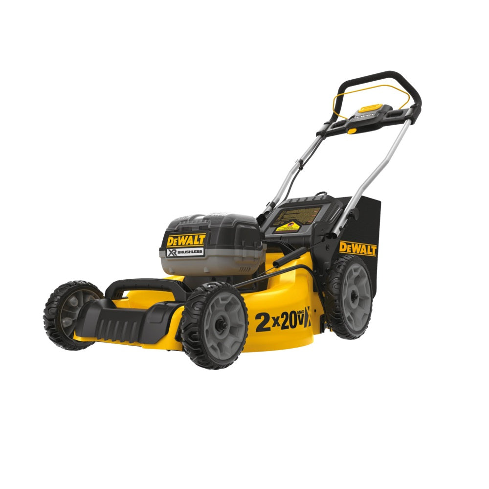 DeWalt DCMW220W2 Brushless Cordless Mower, 5 Ah, 20 Volt