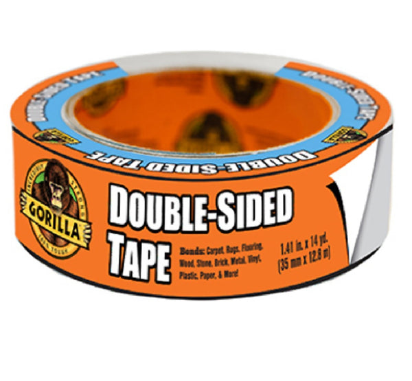 Gorilla 100925 DoubleSided Tape, 8 Yard Toolbox Supply