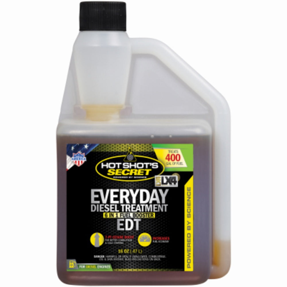 Hot Shot's Secret HSSEDT16ZSP Diesel Fuel Additive, 16 Oz