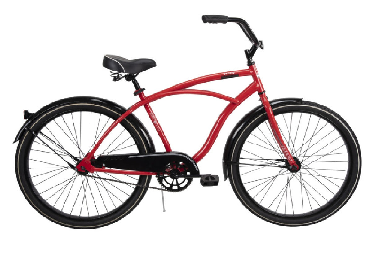 Huffy 66629 Men's Cruiser Bicycle, Steel Frame, 26 Inch