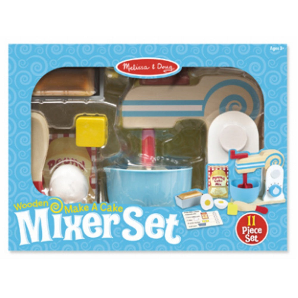 Melissa & Doug 9840 Wooden Make A Cake Mixer
