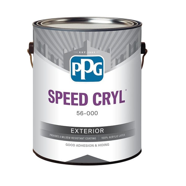 PPG 56-410XI/01 SPEED CRYL Exterior Paint, 1 Gallon