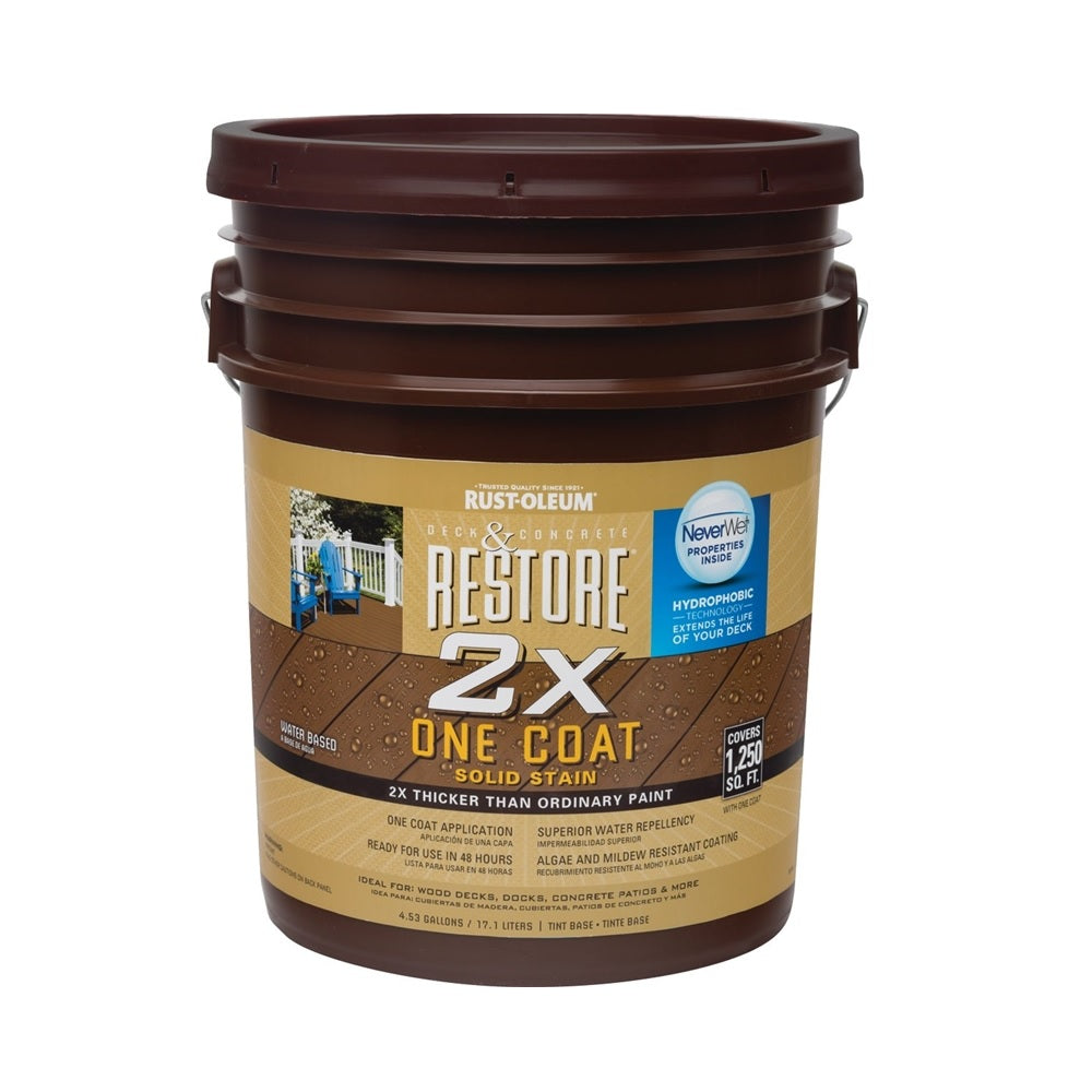 Rust-Oleum 287524 Restore 2X 1-Coat Floor Paint, 5 Gallon