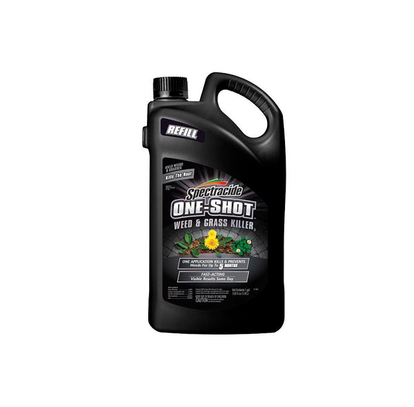 Spectracide HG-97187 ONE-SHOT Weed and Grass Killer Refill, 1 Gallon