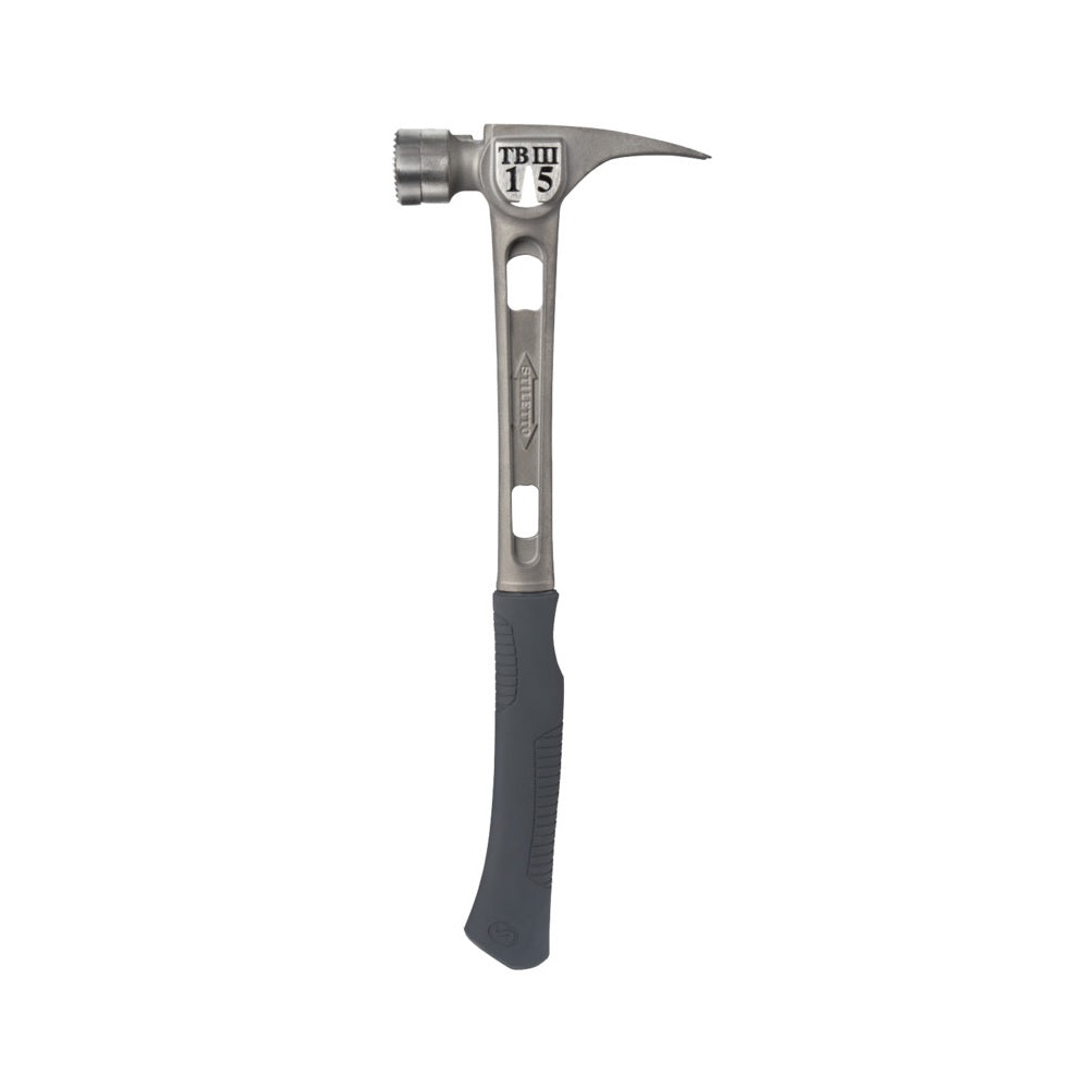 Stiletto TB3MC TiBone 3 Milled Face and Curved Handle, 15 Oz