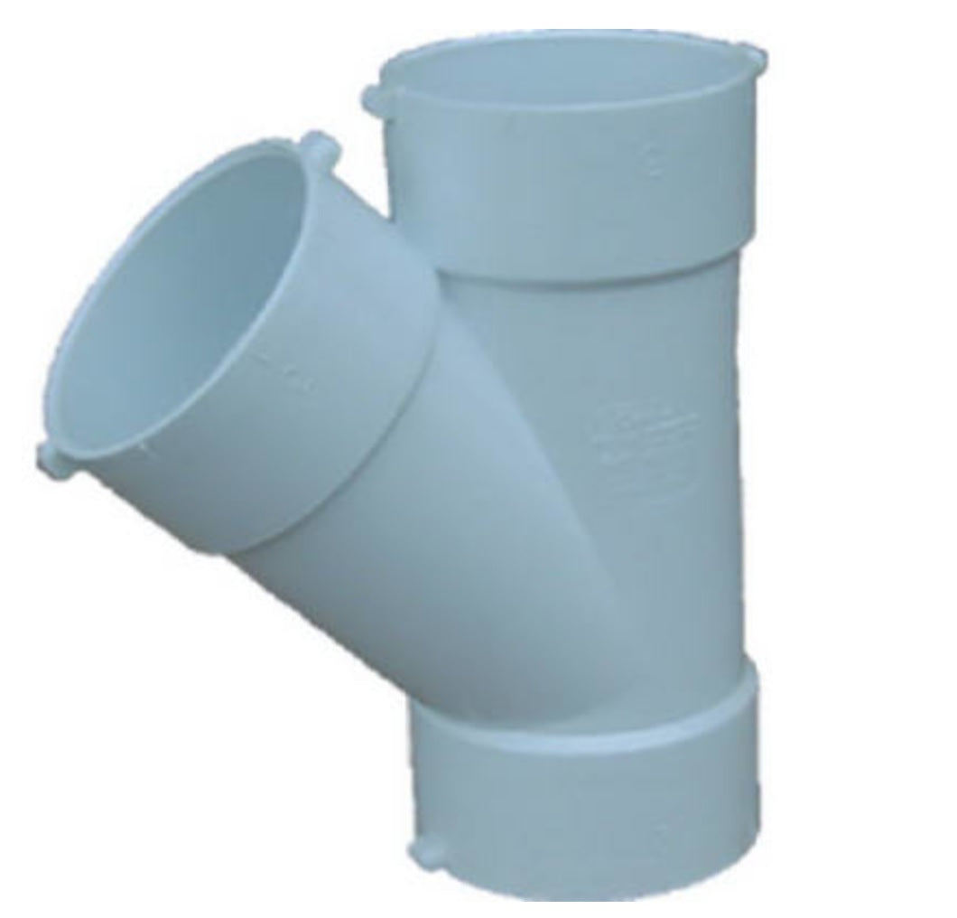 Tigre 36-730 Sewer & Drain Wye, 4 Inch