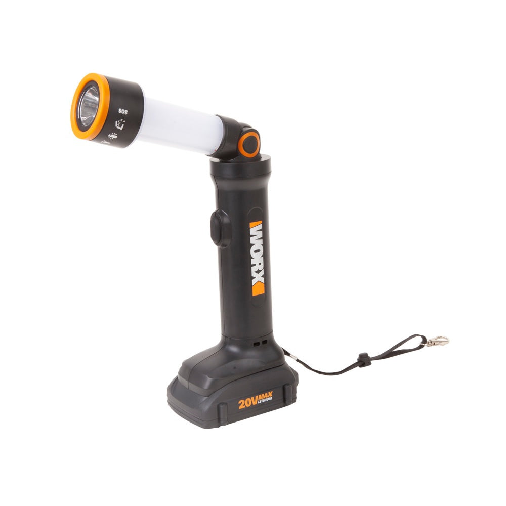 Worx WX027L Power Share Multi-Function LED Flashlight, 20 Volt