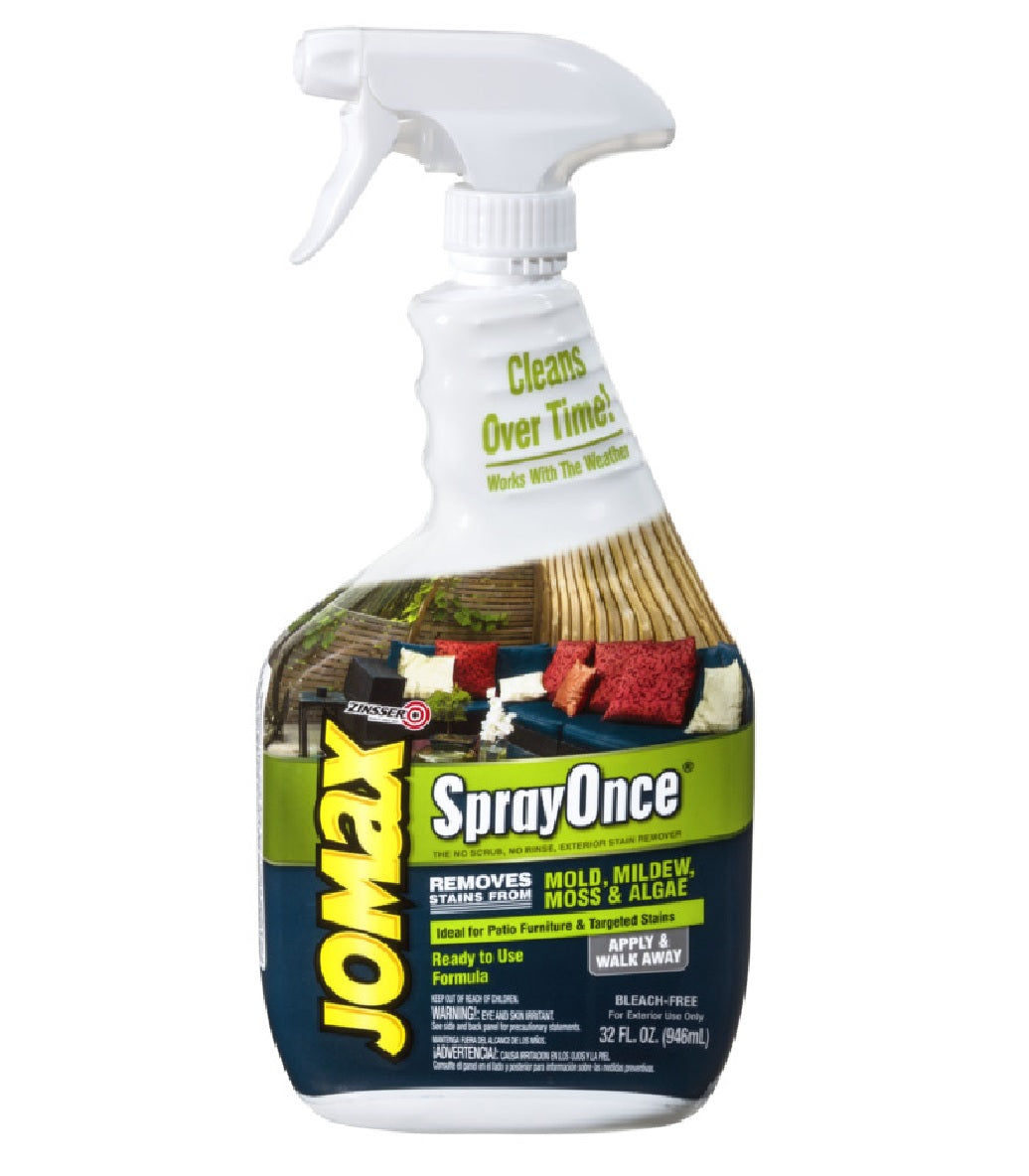 Zinsser 326871 Stain Remover Exterior Spray, 32 Ounce