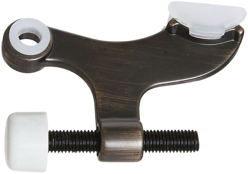 National Hardware N335-232 MPB227 Adjustable Hinge Pin Door Stop, Antique Bronze