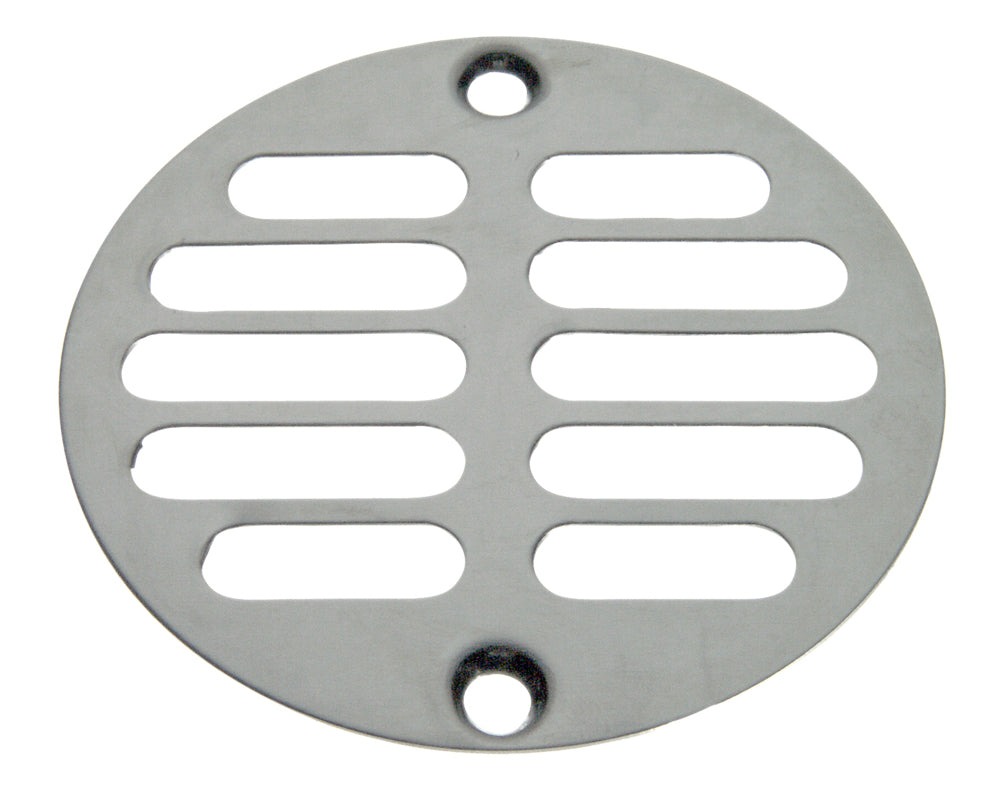 Danco 9D00088921 Screw-In Shower Drain Strainer, Chrome, 3-3/8"