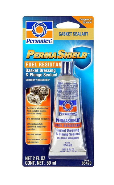 Permatex PermaShield Fuel Resistant Gasket Dressing – 4oz (2 X 2oz Tubes) 85420